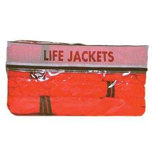Life Vest Safety Package Includes Bag  