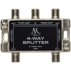 Acoustic Research AP232 High Performance video 4 way splitter