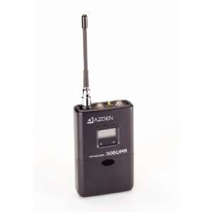  Azden Compact Camera Mount Receiver w/ Digital Display UHF 
