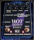 carl martin hot drive boost mkii effects pedal from united