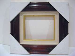 x10 Cherry Wood Picture Frame Oil Canvas  