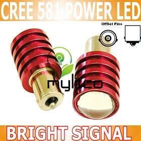 Car FRONT Signal Indicator Bulbs CREE Q5 LED High Power 581 PY21W 