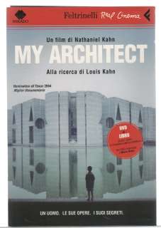 Nathaliel Kahn MY ARCHITECT Alla ricerca di Louis Kahn. DVD+Libro 2005 