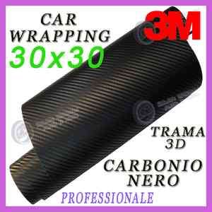   car wrapping carbonio 3m di noc vinile 3d auto carrozzeria per fiat