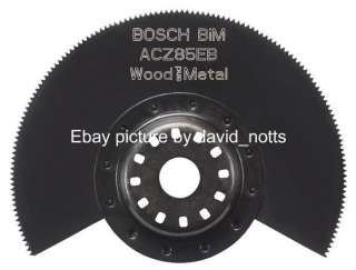   Bosch BIM Wood / Metal Saw Blade ACZ85EB PMF180E *NEW*