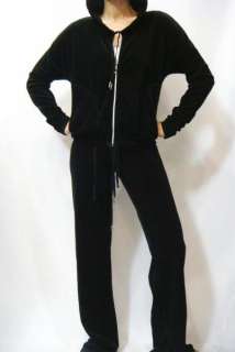 NWT JUICY COUTURE 1963 Stud Logo Tracksuits Hoodie + Pants 2 Pieces 