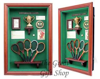 NEW TENNIS WALL CABINET Gift Trophy Prize WHOLESALE  