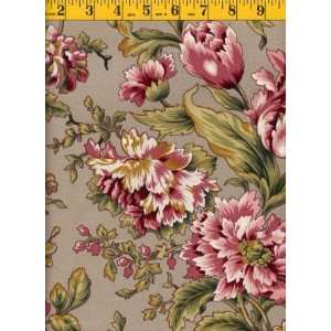  Quilting Fabric Encore Green Floral Arts, Crafts & Sewing