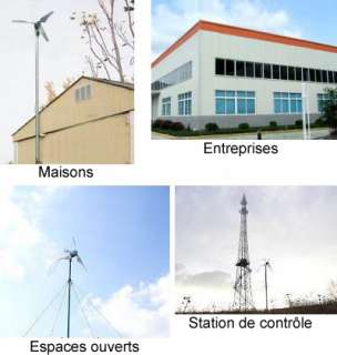 Éolienne Wind Energy 3000W 220V + régulateur de charge integré 