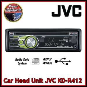 JVC KD R412 Car Stereo Radio CD USB MP3 Aux In DISCOUNT  