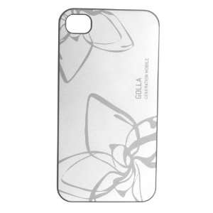  Golla Hard Cover for iPhone 4   Silver Electronics