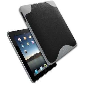  iFrogz Fusion Hard Case w/ Fabric for iPad   Black/Silver 