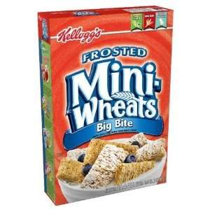 Kelloggs Frosted Mini Wheats Big Bite Cereal, 20.4 oz (Pack of 6)
