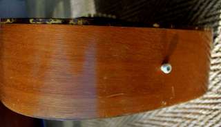   Folk vintage GIBSON LG 0 1966 LG0 Acoustic Flat Top mahogany