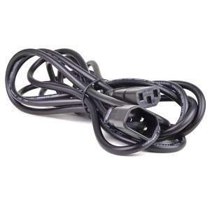    12 Standard Power Cord Extension Cable (Black): Electronics