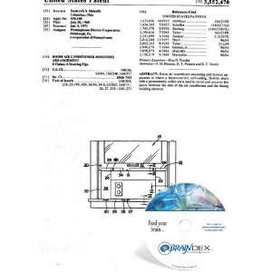  NEW Patent CD for ROOM AIR CONDITIONER MOUNTING 