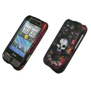   Color Love Hurts Skull Design Hard Case Cover for AT&T HTC Freestyle
