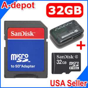 Sandisk 32GB MicroSD Flash Memory Card For Motorola Defy Citrus 