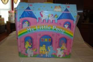 My Little Pony Dream Castle Collecters Case Year 4 G1~1983~Habro 
