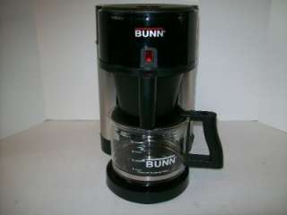 Bunn NHBX B Contemporary 10 Cup Coffee Maker Brewer NICE 