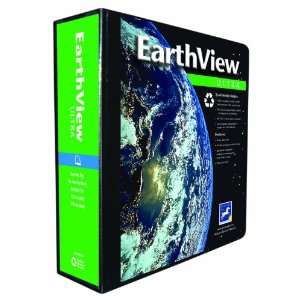 EarthView Ultra 70 Percent Recycled D Ring Presentation Binder, 3 Ring 
