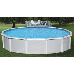  Samoan Round Above Ground Pool Package 52 Deep with 8 