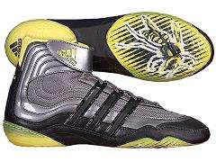 Adidas Tyrint IV Wrestling Shoes BLACK GOLD RED  