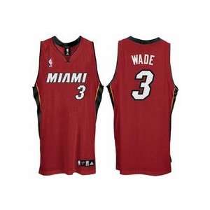 Dwyane Wade Miami Heat #3 Authentic Adidas NBA Basketball Jersey 