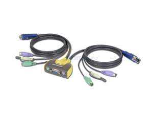   com   IOGEAR GCS612A MiniView Micro PS/2 Audio KVM Switch with Cables