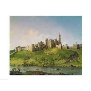   Canaletto Alnwick Castle 24 x 18 Poster Print Patio, Lawn & Garden