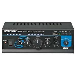 Pyle Ptau34 Mini Stereo Amplifiers Usb 068888901567  