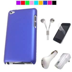 for Apple Ipod Touch 4th Generation + Clear Screen Protector + USB Car 