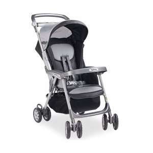   Perego Aria GM Ultra Light Convenience Stroller   Black Sable Baby
