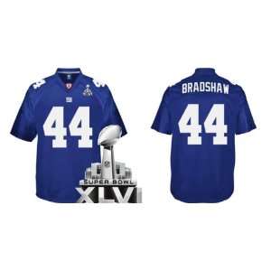   NFL Authentic Jerseys New York Giants Ahmad Bradshaw BLUE Jersey Size
