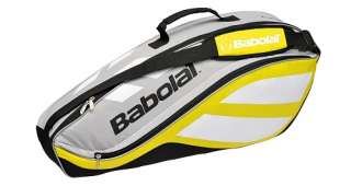 BABOLAT CLUB LINE 6 pack tennis racquet racket bag yellow New 