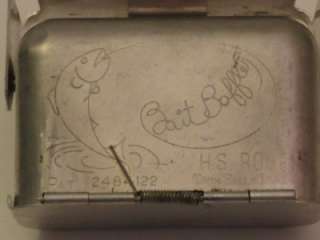 Vintage Tackle Box Tools and Bait Box; Antique Fishing Tackle;  