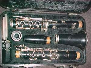 Yamaha Model 20 clarinet band instrument with hardcase case Good 