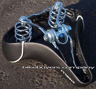 Cionlli Beach Cruiser Bicycle Bike Seat Saddle   Black  