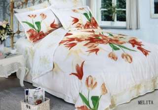 Melita Full Queen Duvet Cover Comforter Bed Bedding Set  