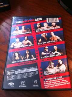 WWE Great American Bash Blockbuster Bonus 2007 DVD WWF John Cena Randy 