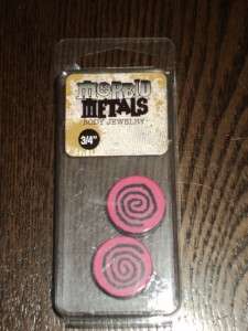 Morbid Metals Body Jewelry 3/4 inch Neon Pink Plugs  