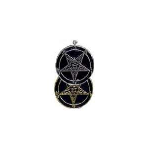  Amulet Talisman Baphomet Necklace Gold plated Everything 