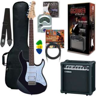 Yamaha Gigmaker Electric Guitar Package, Black, NEW  
