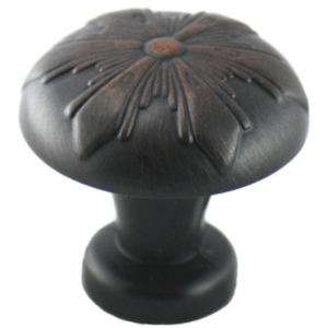 Oil Rubbed Bronze Round Cabinet Knobs #7682ORB  