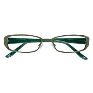  BCBG SAMANTA Eyeglasses Olive Green Frame Size 51 17 130 