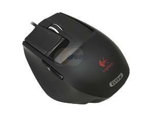   G9x Black Two modes scroll USB Wired Laser 5700 dpi Gaming Mouse