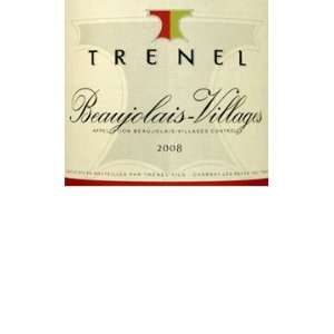  2008 Trenel Beaujolais Villages 750ml Grocery & Gourmet 