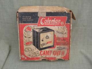COLEMAN VINTAGE CAMP CAMPING COOKING OVEN 5010A700 5010  