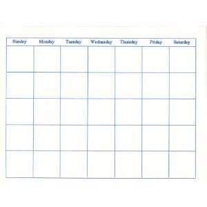    Do It Yourself Blank Calendar  13 Months Arts, Crafts & Sewing