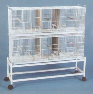   Stackable Breeding Bird Finch Canary Breeder Cage Stand 2X2454_4154